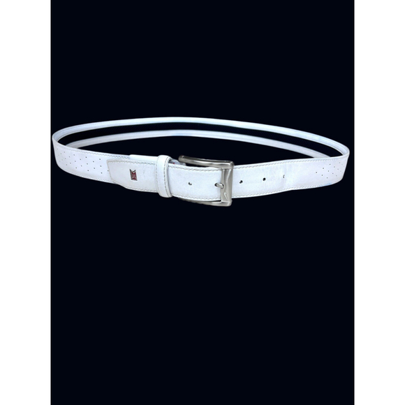 Nike Other - Nike G-Flex Golf Belt White Size Mens Tennis 46" Long 1.5" Wide Sporty Leather